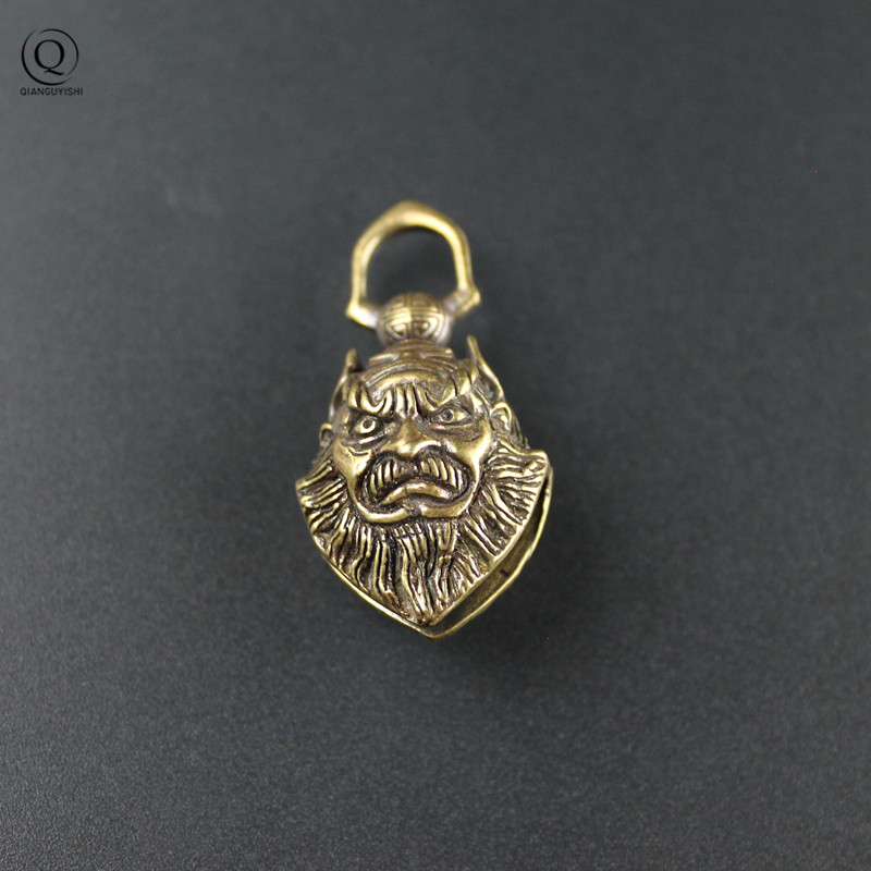 Ethnic Fashion World - Vintage Brass Zhong Kui จีน Masterof