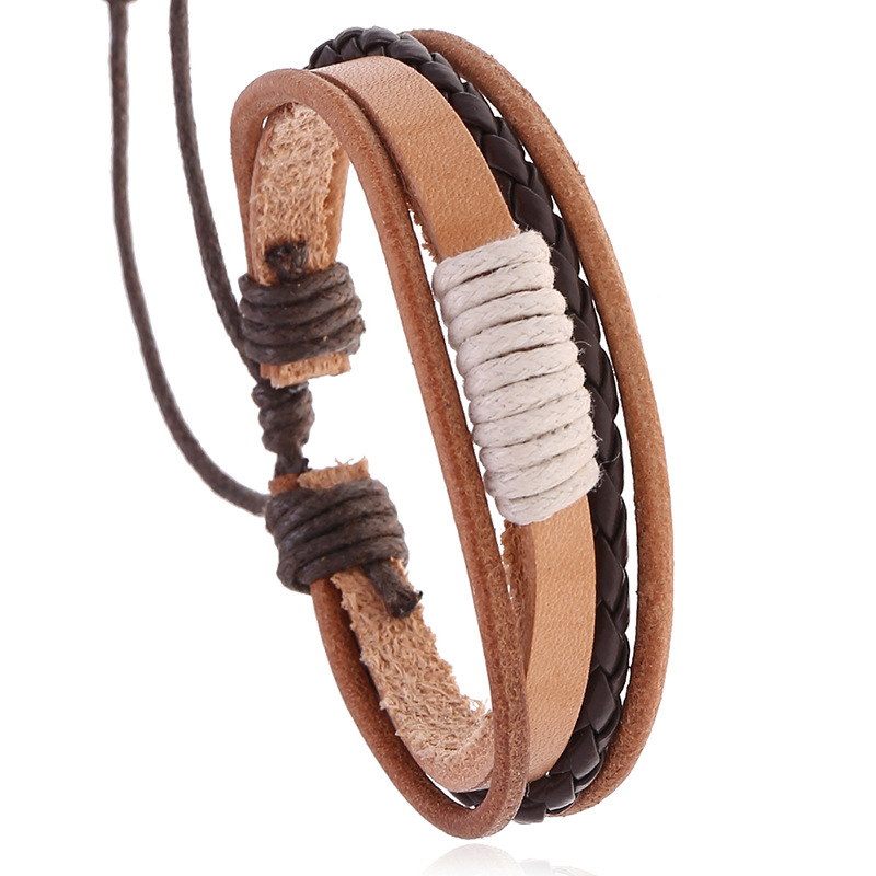 สร้อยข้อมือหนังแท้ปี 2025 สำหร - Ethnic Fashion Pk บทวิจารณ์และราคา
