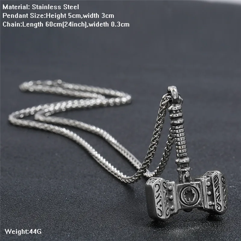 Thor Hammer สร้อยคอ NORRON Sup - Ethnic Fashion World บทวิจารณ์และราคา
